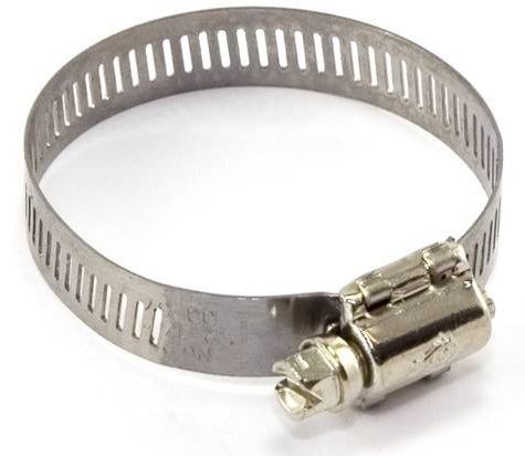 IDEAL6324-4 #24 HOSE CLAMP ALL SS IDEAL 630040024052  FITS HOSE